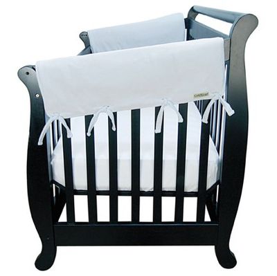 Trend Lab Gray Fleece CribWrap Wide Rail Cover for Crib Sides, Gray $20.99 (Reg $27.99)