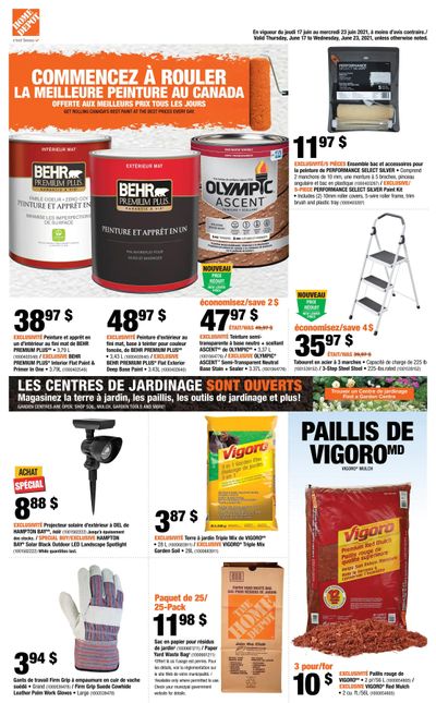 Home Depot (QC) Flyer June 17 to 23