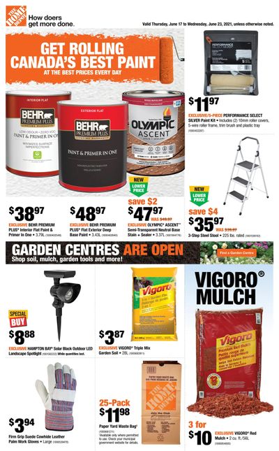 Home Depot (ON) Flyer June 17 to 23