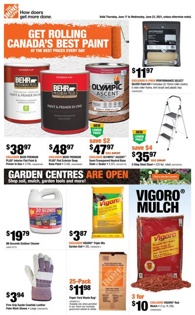 Home Depot (BC) Flyer June 17 to 23