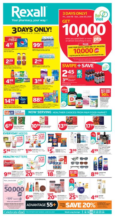 Rexall (West) Flyer June 18 to 24
