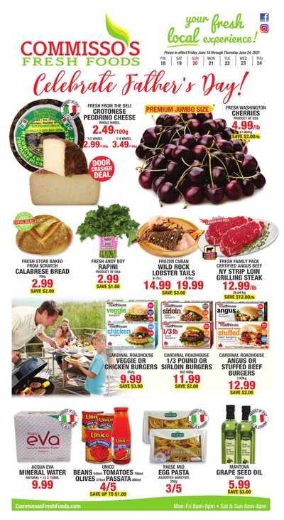 Commisso's Fresh Foods Flyer June 18 to 24