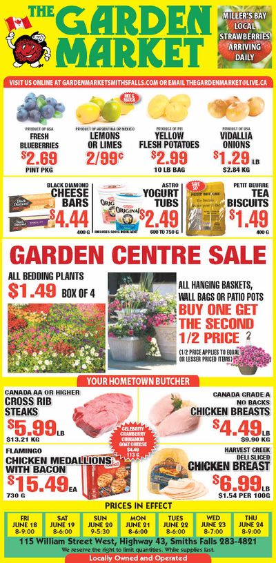 The Garden Market Flyer June 18 to 24