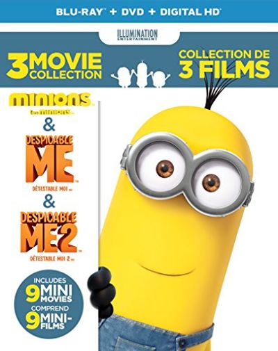 Despicable Me 3-Movie Collection [Blu-ray + DVD + UV] (Bilingual) $18.03 (Reg $24.64)