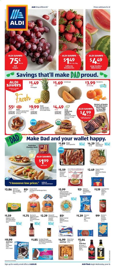 ALDI (IL, NY, OH, PA, TN, WV) Weekly Ad Flyer June 16 to June 22
