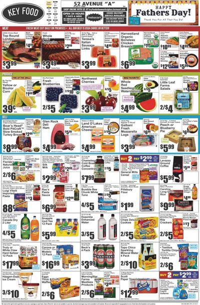 Key Food (NY) Weekly Ad Flyer June 18 to June 24