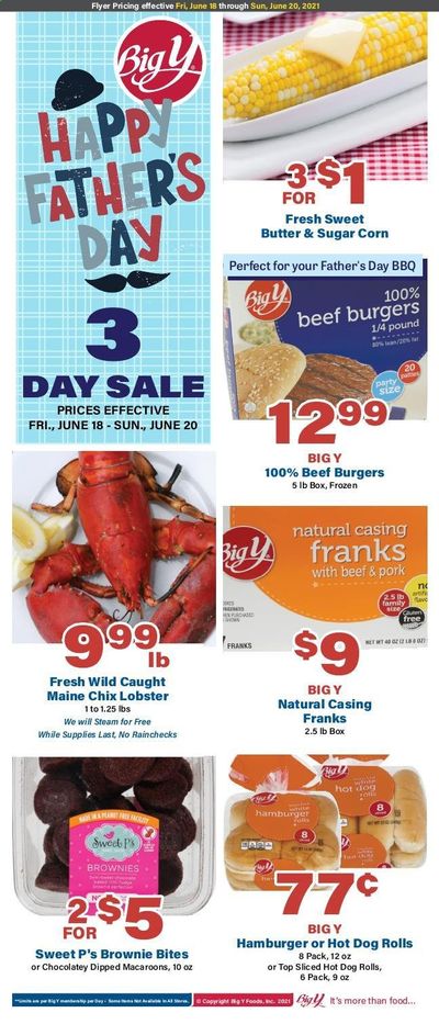 Big Y (CT, MA) Weekly Ad Flyer June 18 to June 20