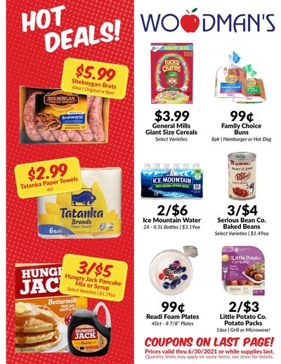Woodman's Markets (IL, WI) Weekly Ad Flyer June 17 to June 30