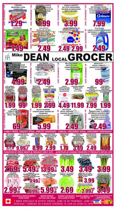 Mike Dean's Super Food Stores Flyer June 18 to 24