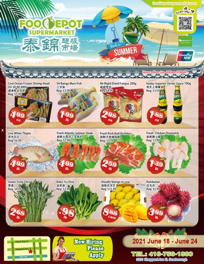Food Depot Supermarket Flyer June 18 to 24