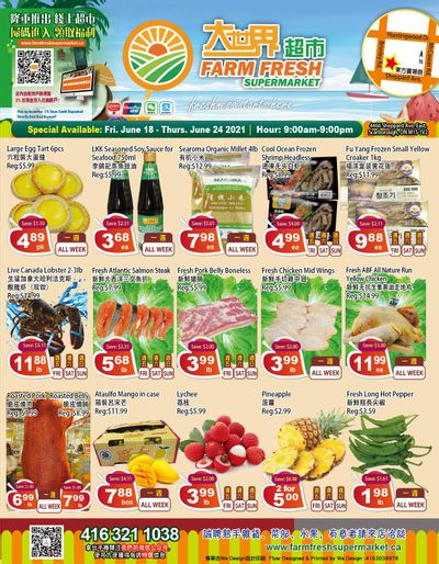Farm Fresh Supermarket Flyer June 18 to 24