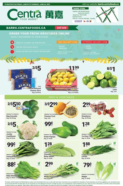 Centra Foods (Barrie) Flyer June 18 to 24