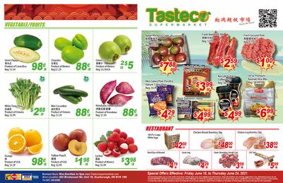 Tasteco Supermarket Flyer June 18 to 24