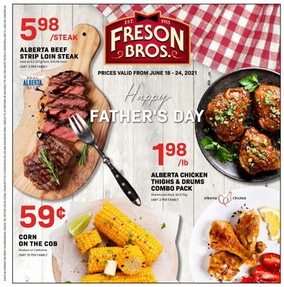 Freson Bros. Flyer June 18 to 24