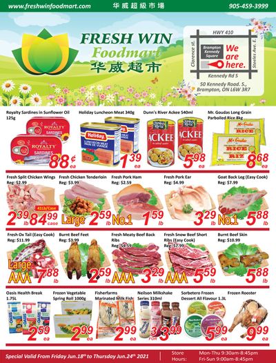 Fresh Win Foodmart Flyer June 18 to 24