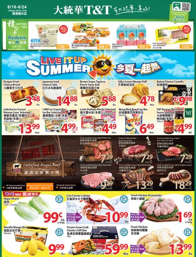 T&T Supermarket (Ottawa) Flyer June 18 to 24