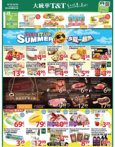 T&T Supermarket (GTA) Flyer June 18 to 24