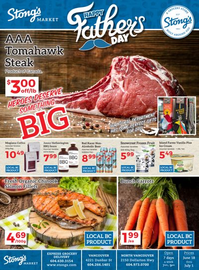 Stong's Market Flyer June 18 to July 1