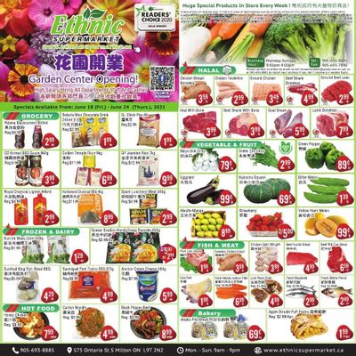 Ethnic Supermarket Flyer June 18 to 24