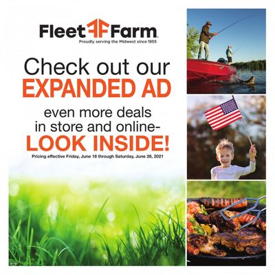 Fleet Farm (IA, MN, ND, WI) Weekly Ad Flyer June 18 to June 26