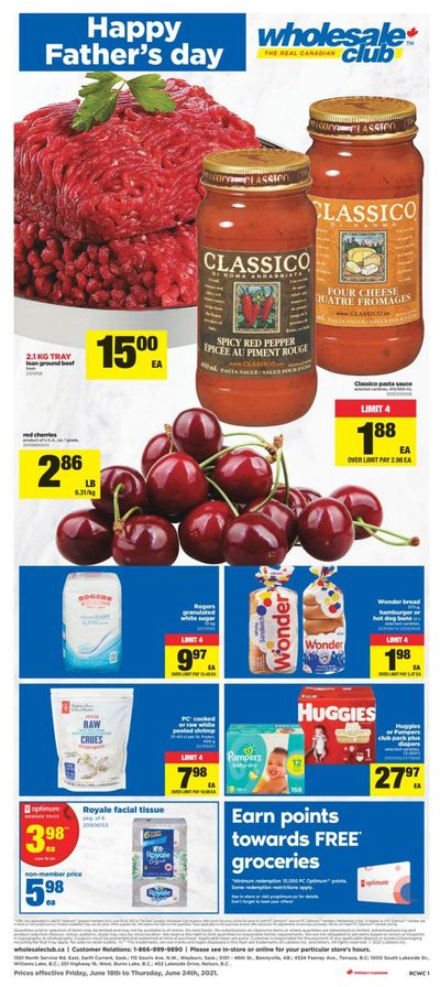 Real Canadian Wholesale Club Flyer June 18 to 24