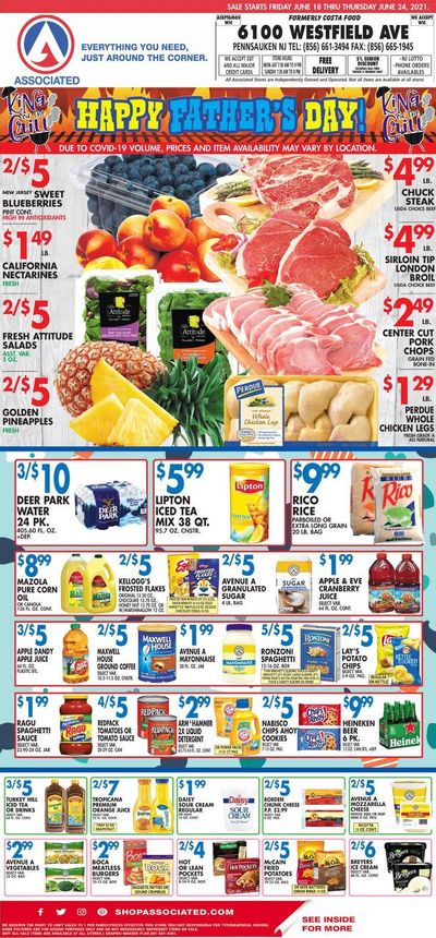 Associated Supermarkets (NY) Weekly Ad Flyer June 18 to June 24