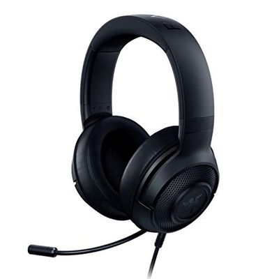 Razer Kraken X Ultralight Gaming Headset: 7.1 Surround Sound - Lightweight Aluminum Frame - Bendable Cardioid Microphone - for PC, PS4, PS5, Switch, Xbox One, Xbox Series X & S, Mobile - Black $39.99 (Reg $69.99)