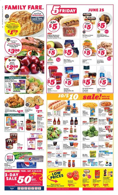 Family Fare (MI) Weekly Ad Flyer June 20 to June 26