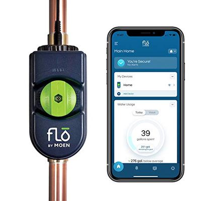 Moen 900-001 Flo by Moen 3/4-Inch Smart Water Shutoff $499.33 (Reg $600.96)