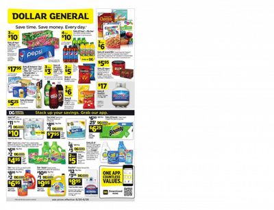 Dollar General (CA) Weekly Ad Flyer June 20 to June 26