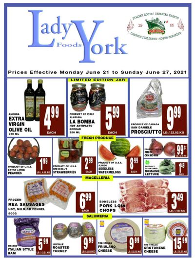 Lady York Foods Flyer June 21 to 27
