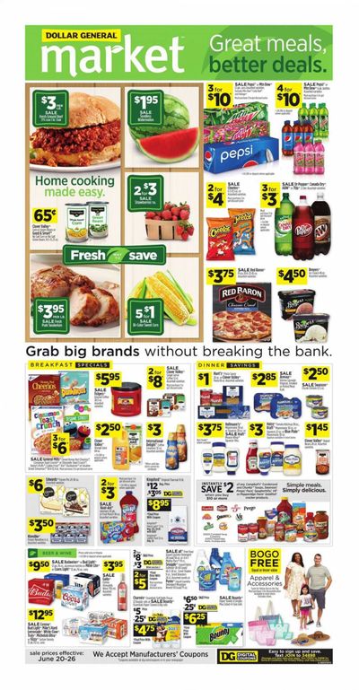 Dollar General (VA) Weekly Ad Flyer June 20 to June 26
