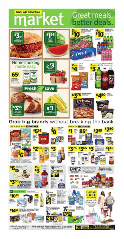 Dollar General (GA) Weekly Ad Flyer June 20 to June 26