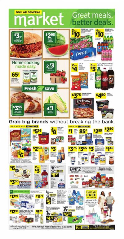 Dollar General (NV) Weekly Ad Flyer June 20 to June 26