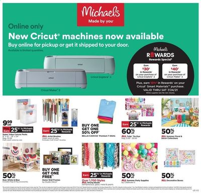 Michaels Weekly Ad Flyer June 20 to June 26