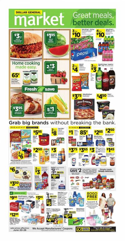 Dollar General (VA) Weekly Ad Flyer June 20 to June 26