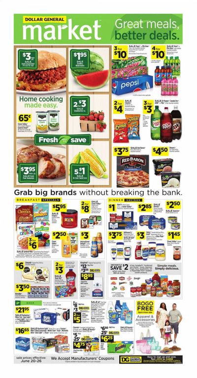 Dollar General (OK) Weekly Ad Flyer June 20 to June 26