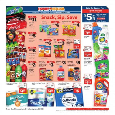 Family Dollar Weekly Ad Flyer June 21 to June 26