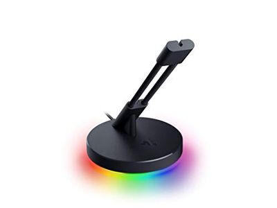 Razer Gaming Mouse Bungee V3 Chroma: Drag-Free Wired Mouse Support - for Esports-Level Performance - Weighted Base - Anti-Slip Feet - Classic Black (RC21-01520100-R3U1) $39.99 (Reg $59.99)