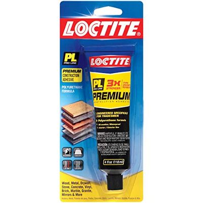 Loctite PL Premium Polyurethane Construction Adhesive 4-Ounce Tube (1451588), tan $15.28 (Reg $16.99)