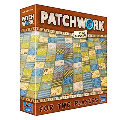 Patchwork - A Board Game by Lookout Games - 2 Players - Board Games for Family - 30 Minutes of Gameplay - Games for Family Game Night - for Kids and Adults Ages 8+ - English Version $21.95 (Reg $29.97)