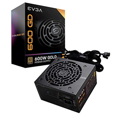 EVGA 100-GD-0600-V1, 600 GD, 80+ Gold 600W, 5 Year Warranty, Power Supply $59.99 (Reg $95.18) EVGA 100-GD-0600-V1, 600 GD, 80+ Gold 600W, 5 Year Warranty, Power Supply $59.99 (Reg $95.18)