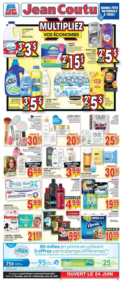 Jean Coutu (QC) Flyer June 24 to 30