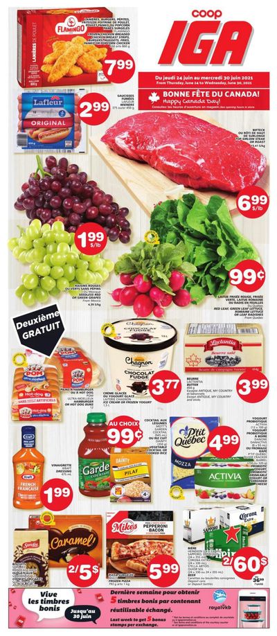Coop IGA Flyer June 24 to 30