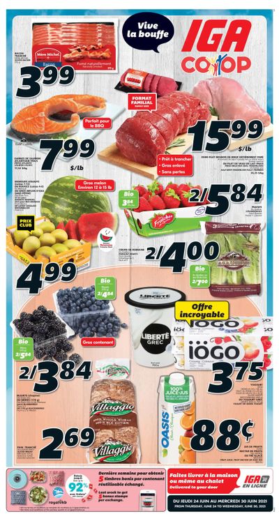 IGA (NB) Flyer June 24 to 30