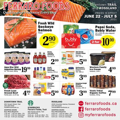 Ferraro Foods Flyer June 22 to July 5
