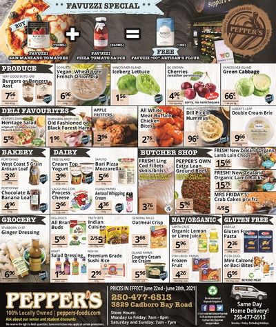 Pepper's Foods Flyer June 22 to 28