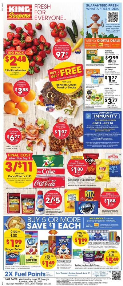 King Soopers (CO) Weekly Ad Flyer June 23 to June 29