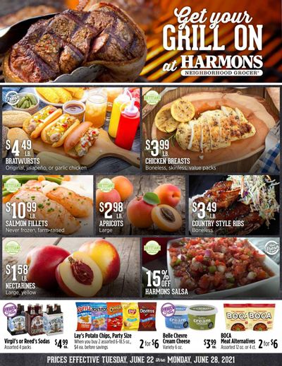 Harmons (UT) Weekly Ad Flyer June 22 to June 28