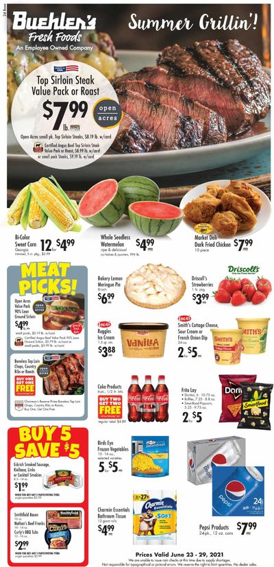 Buehler's (OH) Weekly Ad Flyer June 23 to June 29